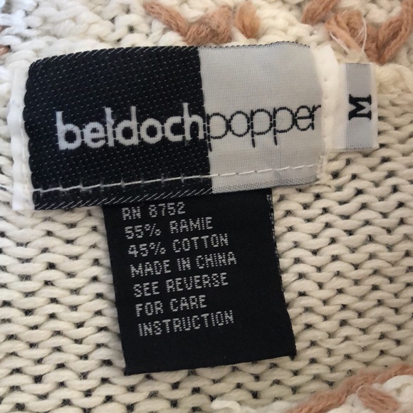 Vintage Beldoch Popper Knit Sweater - Picture 5 of 10